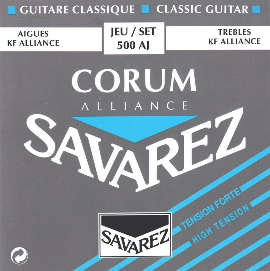 Cordes de tension standard Savarez 500AR pour guitare classique