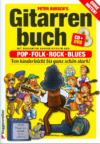 Gitarrenbuch Band 1 (+DVD +CD) - Bursch, Peter - Musik-Ebert Gmbh