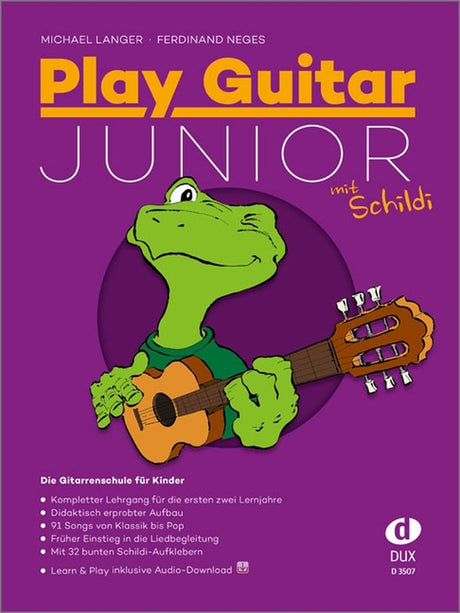 Play Guitar Junior (+Online Audio) - Langer, Michael - Musik-Ebert Gmbh