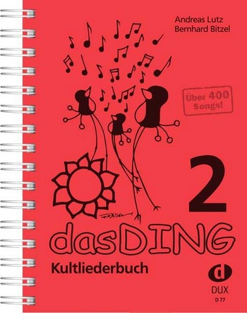 Das Ding Band 2 Kultliederbuch  Songbook mit Texten und Akkordsymbolen (A5)