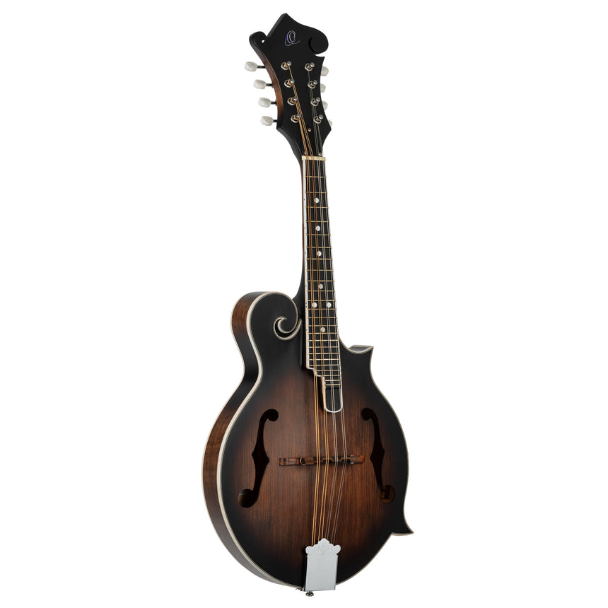 ORTEGA Americana Series F-Style Mandoline 8 String - Satin Whiskey Burst / Chrom HW - Musik-Ebert Gmbh