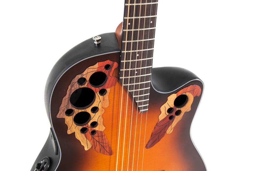 Ovation Celebrity Elite Plus CE44-1-G Sunburst Elektro-Acousticguitar - Musik-Ebert Gmbh