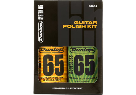 DUNLOP - Kit de polissage pour guitare ADU 6501 (2 pièces)