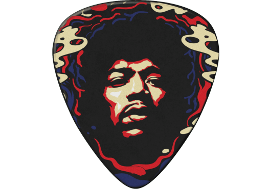 Pack Joueur - Plectre Jimi Hendrix Star, lourd (6 pcs.) - ADU JHP15HV