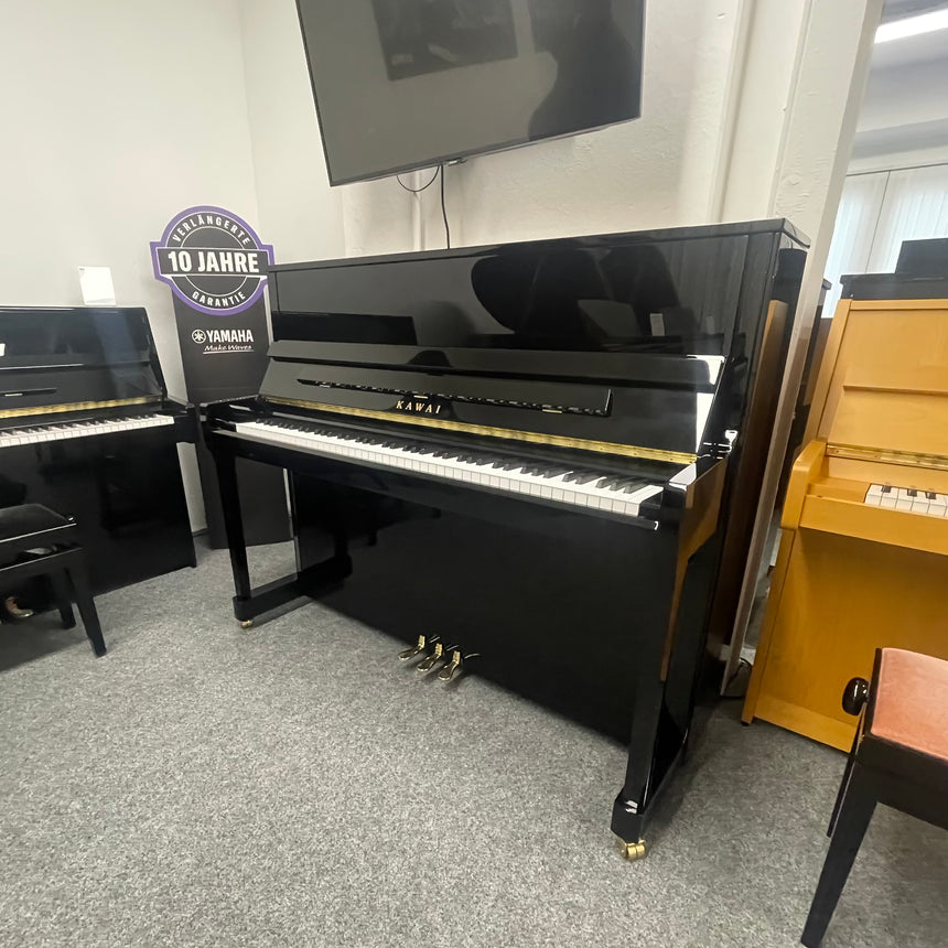 Kawai Klavier K-300 schwarz poliert Bj. 2020 - Bestzustand (gebraucht)