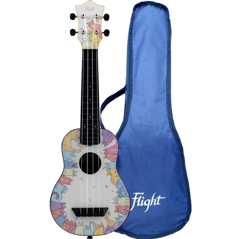 Flight TUS40 Kitty Soprano Travel Ukulele