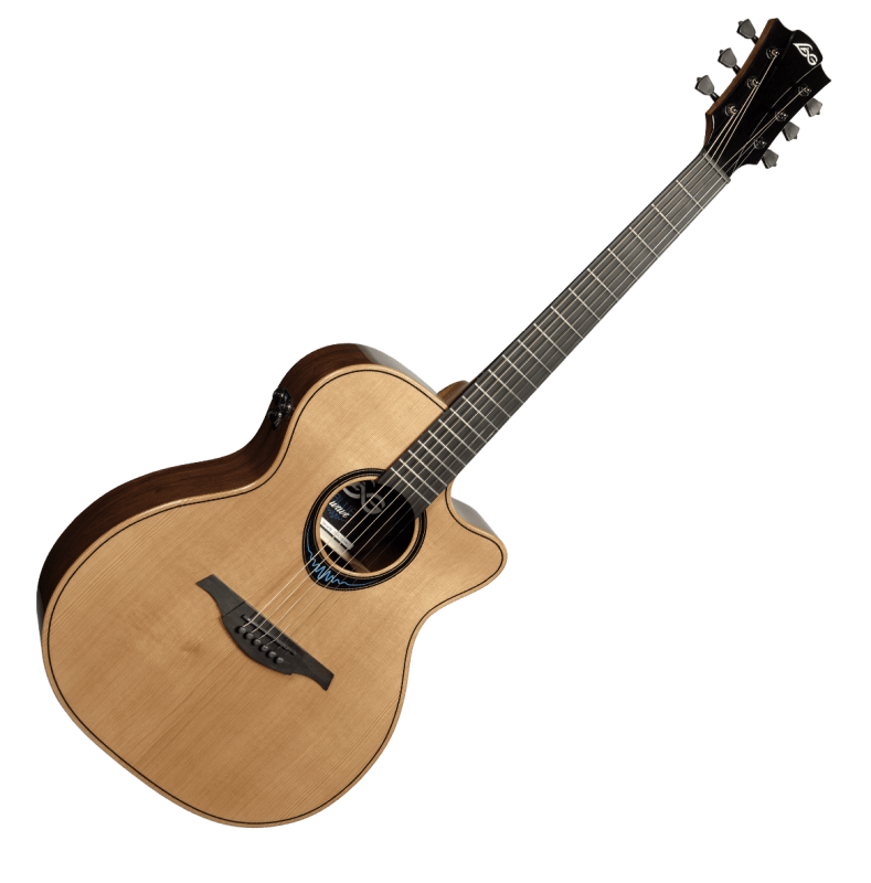 LAG acoustic guitar, auditorium, BlueWave2, pickup 