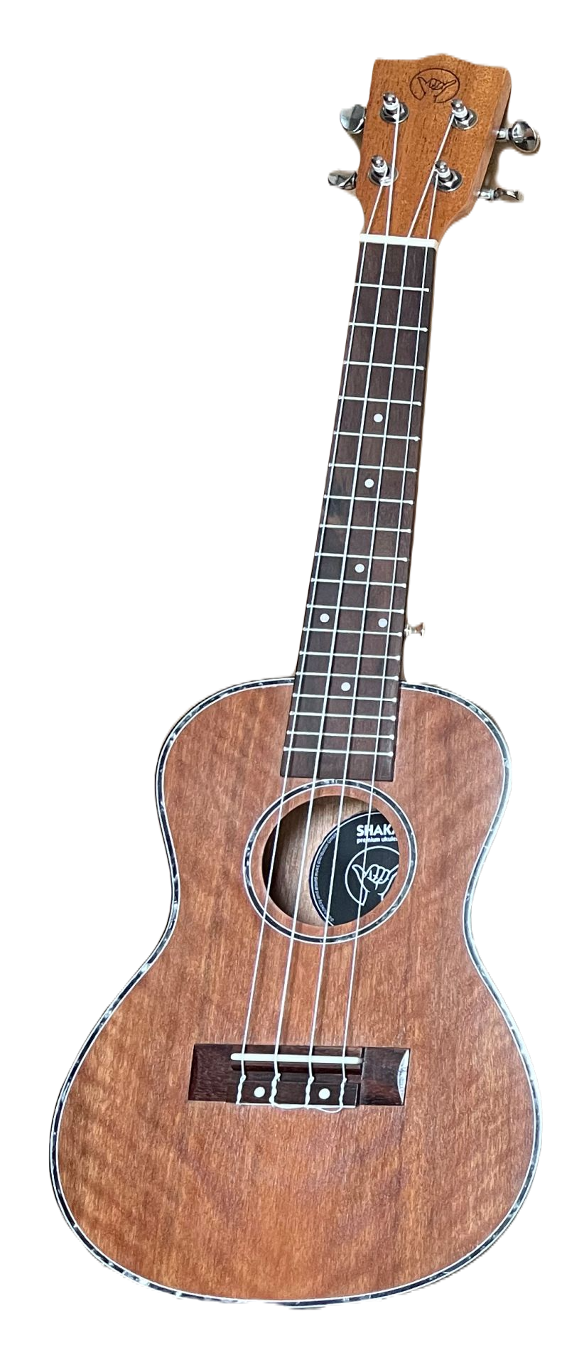 AMI Shaka Sopran Ukulele Waveseeker Mahagoni inkl. Tasche - Musik-Ebert Gmbh