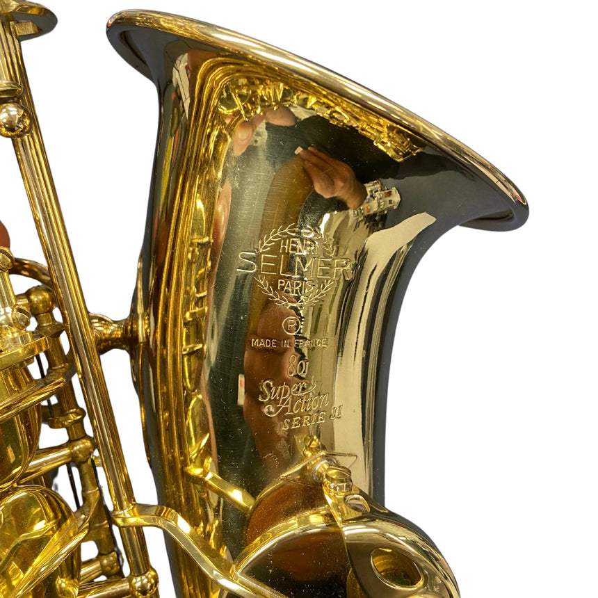 Selmer Altsaxophon SuperAction 80 Serie II - sehr guter Zustand (gebraucht)