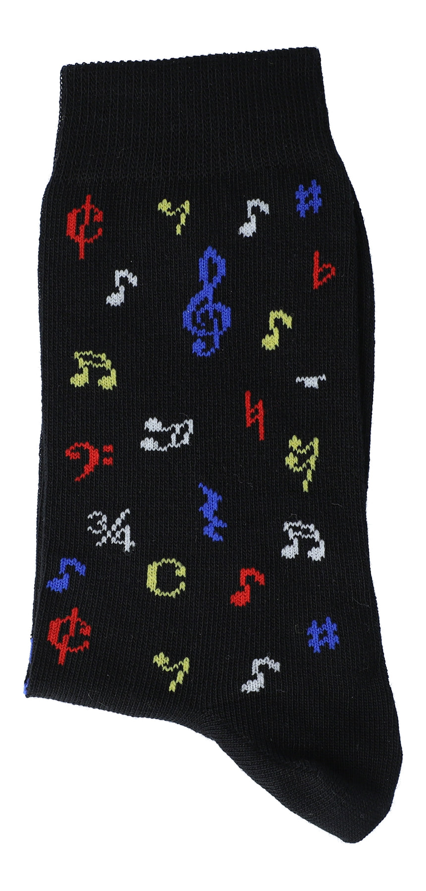 Noten bunt Socken - Musik-Ebert Gmbh