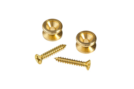 D'Addario Solid Brass End Pin Gurtknöpfe - Musik-Ebert Gmbh